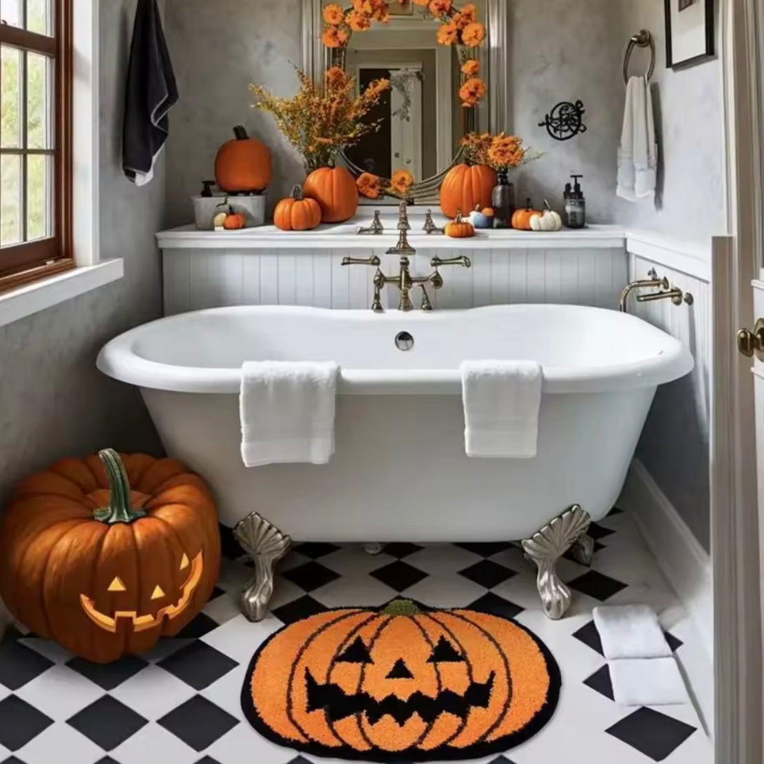 Pumpkin Rug
