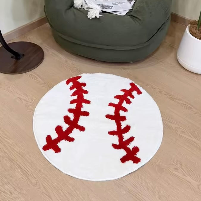 Baseball Rug