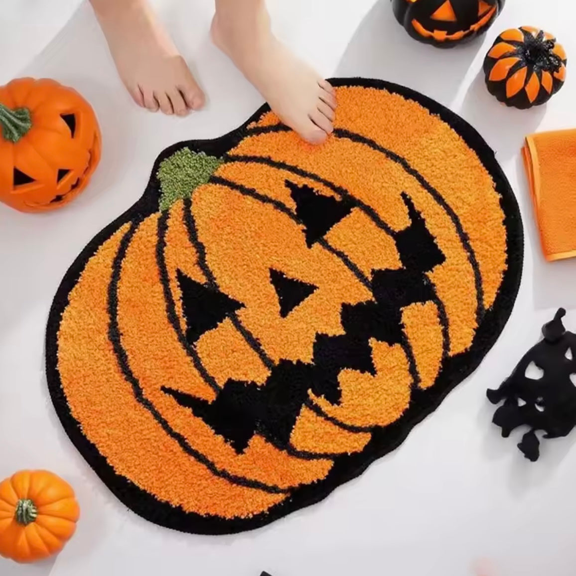Pumpkin Rug